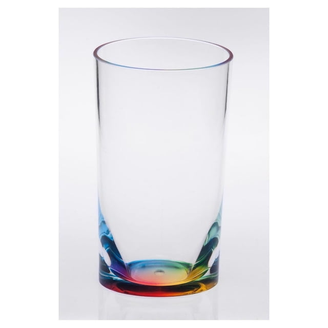 LeadingWare Group Tall Acrylic Tumblers Set of 4 - Orange