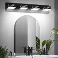 thumbnail image 1 of VEVOR 4-Light LED Modern Bathroom Vanity Light Fixtures 25.59-Inch Wall Light Fixtures, 1 of 9