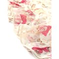 thumbnail image 5 of INSPIRE CHIC Robe à Fleurs pour Femme à Manches Longues, Taille Élastique, Ourlet à Volants, avec Ceinture, 5 of 5