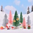thumbnail image 1 of Mini Artificial Snowy Xmas Tree Pine Model Terrariums Micro Landscape Decoration, 1 of 8
