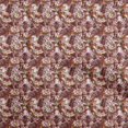 thumbnail image 1 of oneOone Cotton Poplin Maroon Fabric Abstract Bird Craft Projects Decor Fabric Printed By The Yard 42 Inch Wide, 1 of 4