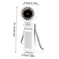 thumbnail image 3 of Foldable Lanyard Fan with Stepless Speed Control – Mini Handheld Desktop Neck Fan, Portable High-Speed USB Rechargeable Fan with LED Display for Travel, Office, and Outdoor Summer Use, 3 of 6