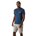thumbnail image 4 of Regatta T-Shirt Homme Breezed V Montagne Imprimé au Dos, 4 of 5