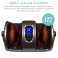 thumbnail image 3 of Best Choice Products Heated Foot Massager Machine- Shiatsu Leg Massager, 3 of 7