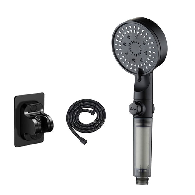 EGNMCR Tools&Home Improvement Turbo 5-speed Shower Head 5-speed Adjustable Shower Head Bathroom Shower Faucet Shower Head Shower Head Household Type shower head