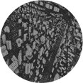 thumbnail image 1 of Ahgly Company Machine Washable Indoor Round Transitional Gray Area Rugs, 8' Round, 1 of 7