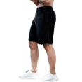 thumbnail image 3 of xiaxaixu Men's Contrast Color Short Pants, Boy High Waist Lace-up Trousers, 3 of 6