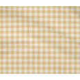 thumbnail image 4 of oneOone Cotton Flex Yellow Fabric Check Check Fabric For Sewing Printed Craft Fabric By The Meter 40 Inch Wide, 4 of 4