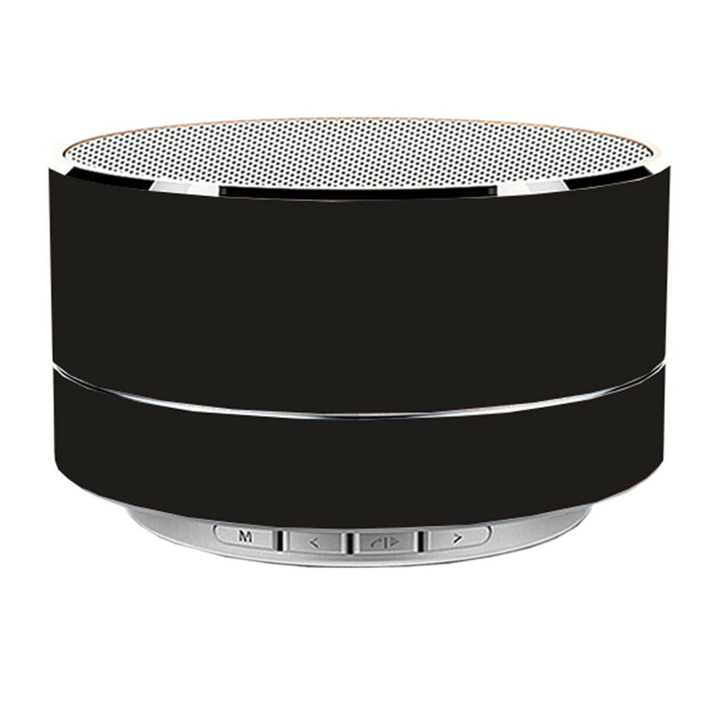 Wuztai LED Wireless Mini BT Portable Speaker for Phones MP3, Bluetooth Speaker with Color Changing Lights and Superb Bass, Portable Mini Speaker for Home Theatre Outdoor Indoor Use Mobile Phone
