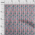 thumbnail image 1 of oneOone Polyester Lycra Fabric Leaves & Floral Block Decor Fabric Printed BTY 56 Inch Wide, 1 of 4