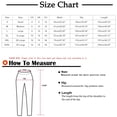 thumbnail image 3 of LSLJS Pantalon Grand pour Femmes avec Cordon de Serrage, Taille Haute Drapée, Coupe Droite Ample, Pantalon Droit Tricoté Décontracté, 3 of 7