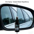 thumbnail image 2 of Eoozwa Car Glass Coating 30ml Water Repellent Ceramic Spray for Windshield Window Hydrophobic Protection Rain Visibility Vehicle Detailing, 2 of 5