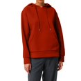 thumbnail image 2 of IMENGL Hoodies trendy knit drawstring pullover, Red L, Size M-3XL, 2 of 7
