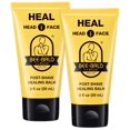 thumbnail image 1 of Bee Bald Heal Baume de Guérison Post-Rasage Apaise Instantanément la Peau Endommagée Traite les Bosses Rougeurs Rasoir Brûle-Tout & Autres Irritations Connexes au Rasage 2 Fl Oz Chacun (Lot de 2), 1 of 5