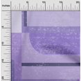 thumbnail image 2 of oneOone Cotton Silk Medium Purple Fabric Geometric Abstract Random Shapes Sewing Material Print Fabric By The Yard 42 Inch Wide, 2 of 4