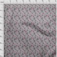 thumbnail image 4 of oneOone Rayon Gray Fabric Jacobean Floral Craft Projects Decor Fabric Printed By The Yard 56 Inch Wide, 4 of 4
