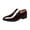 Brown Leather Shoes for Men, variant on Hopeusnice Leather Shoes for Men Non-Slip PU Materials Summer And Fall Shoes Breathable Men's Leather Shoes Flat Heel Trendy Pumps Shoes Soft Rubber Sole Flexible Walking Shoes Black 48