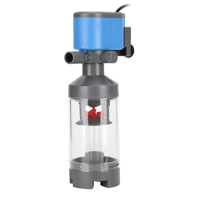 Aquarium Filter, Aquarium Water Filter 5 In 1 Transparent Multi Functional For Fish Tank Aquarium EU Plug 220V