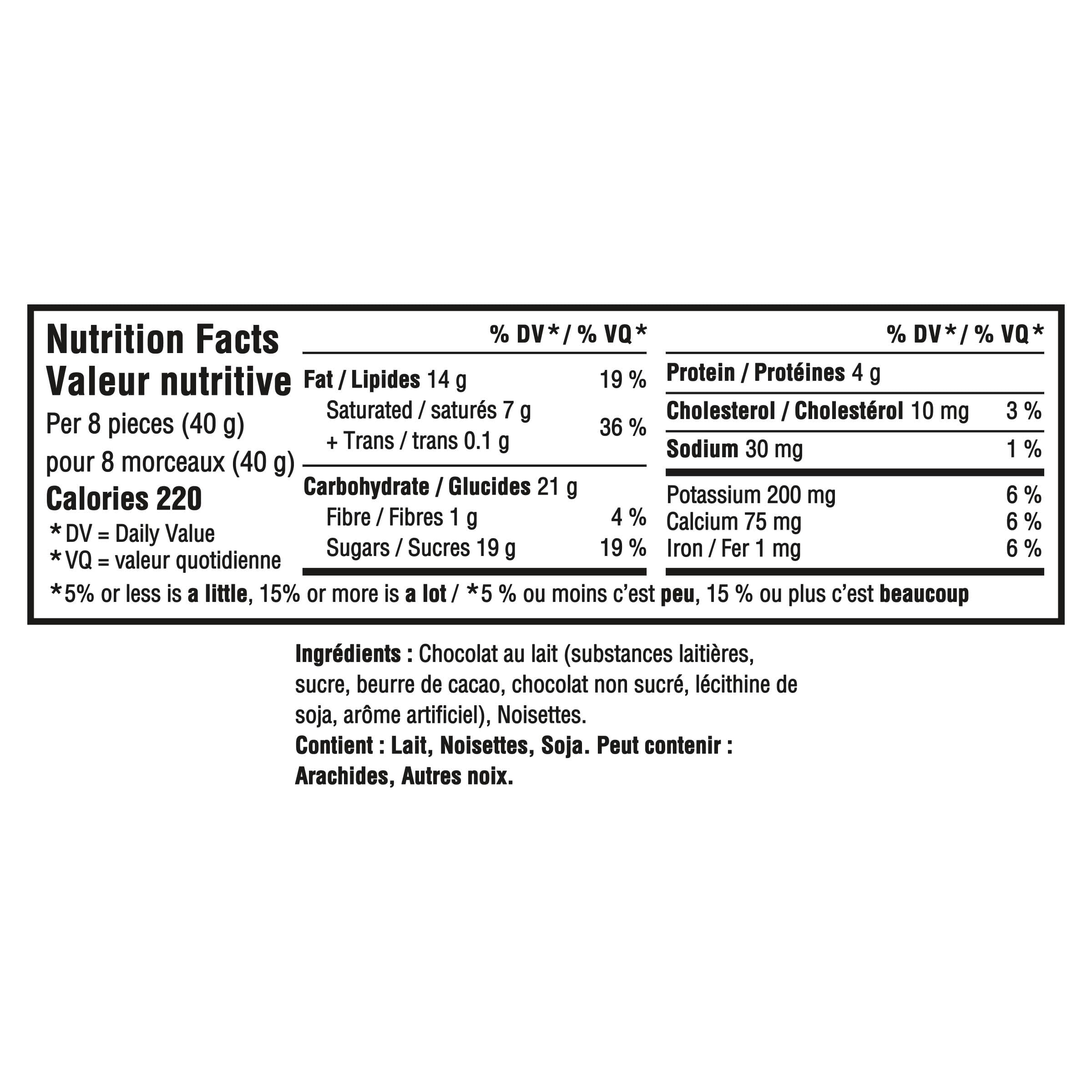 Tablette de chocolat CADBURY DAIRY MILK Noisettes avec noisettes hachées, tablette de chocolat au lait CADBURY DAIRY MILK, barre de chocolat au lait CADBURY DAIRY MILK, 90 g