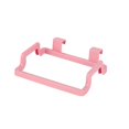 thumbnail image 2 of Oleegame 2PC Shower Soap Dish With Hook Hanging Garbage Garbage Bag Holder Suitable For Kitchen Cabinet Doors Portable Kitchen Garbage Bag Holder Suitable For Kitchen Small Tools Pink, 2 of 5