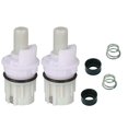 thumbnail image 2 of Rp1740 Faucet Stem Repair Kit Replacement Compatible With Two Handle Faucet Plus Rp4993 Seat & Spring - 2 Pack, 2 of 3