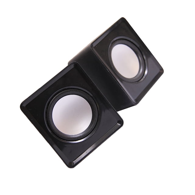 Xingzhi Computer Speakers Protable Music Loudspeaker Mini USB Home Office Laptop Multimedia Notebook Living Room Accessories Black