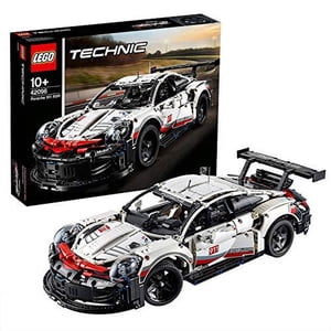 LEGO Technic Porsche 911 RSR Set de construction, modèle de voiture réaliste, kit de construction avancé