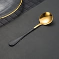thumbnail image 1 of Centres de Table en Verre avec Cuillère en Acier Inoxydable pour Tables Rectangle 24 Pouces Pièces de Salle à Manger Grands Napperons Ronds 4 Napperons Transparents Ronds Napperons de Table Ronds Intérieur Extérieur Ensemble de Table à Manger Ronde pour 4, 1 of 1