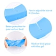 thumbnail image 3 of 2 Pcs Adjustable Silicone Pie Crust Shield, Pie Crust Protector Baking Pie Ring Kitchen Tool Fits 8 inch -12 Inch Pie Plate Dish, 3 of 6