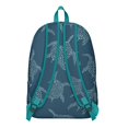 thumbnail image 2 of Abstract Coral Reef Sea Turtle Canvas Bookbag 鈥?Durable Travel Backpack with Nautical Design, Comfortable Carrying, Large Capacity, and Anti-theft Features for Outdoor Activities and Short-Term Travel, 2 of 5