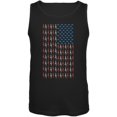 thumbnail image 1 of Gun Flag Black Adult Tank Top, 1 of 1