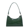 thumbnail image 1 of FunnyBeans Retro Classic Clutch Shoulder Bag with Zipper Closure for Female, Green, 1 of 9