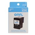 thumbnail image 1 of onn. Remanufactured HP 63 XL Black Ink Cartridge, (360229730), 1 of 4