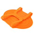 thumbnail image 2 of NIKOU Heat Resistant BBQ Mat, Food Grade Silicone Mat for Oven(Orange), 2 of 8