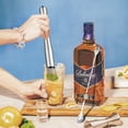 thumbnail image 2 of Stainless Steel Cocktail Tool Set with Nylon Muddler Head and Classic Stirring Spoon Durable for Making Drinks, 2 of 8