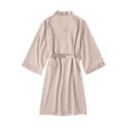 thumbnail image 1 of Qertyioot Robe Portefeuille pour Femmes, Ensembles de Pyjamas Pyjama Pyjamas Ensembles de Mariage Printemps Été Peignoir à Moins de 15 $, 1 of 5