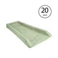 thumbnail image 2 of Suncast SB24 Decorative Rain Gutter Downspout Splash Block, Taupe (20 Pack), 2 of 6