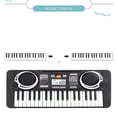 thumbnail image 3 of 37 Keys Baby Piano Children Keyboard Electric Piano Musical Instrument Toy 37-key Electronic Piano Toy, 3 of 5