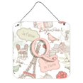 thumbnail image 1 of Lettre Q Amour dans Paris Rose Mur et Porte Suspendus Imprimés, 1 of 1