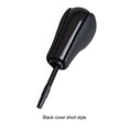thumbnail image 2 of Thinsony Carbon Fiber Car Automatic Gearshift Stick Knob For Efficient Driving Reliable Replacement Plastic black cover, 2 of 6