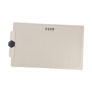 Siruishop Food Warming Mat Portable Folding Hot Plate for Kitchen Parties Housewarming white