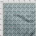 thumbnail image 3 of oneOone Polyester Spandex Dusty Teal Green Fabric Abstract Sewing Craft Projects Fabric Prints By Yard 56 Inch Wide, 3 of 5