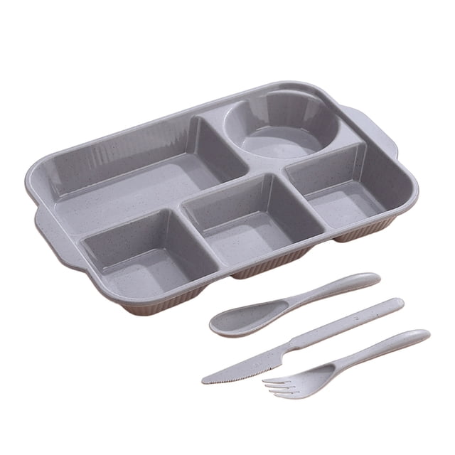 Microwave Safe Dinnerware Separate Plates, Trays, Tableware, Dinner Restaurant, Family Gathering, Kitchen, Microwave, Dishwasher, Safe