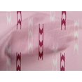 thumbnail image 4 of oneOone Cotton Cambric Fabric Arrow Sign Kasuri Print Sewing Fabric BTY 56 Inch Wide, 4 of 4