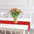thumbnail image 2 of Cotton Table Runner (54") (Snowflakes), 2 of 3