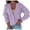 Purple, variant on Splozh Womens Cardigan 2025 Long Sleeve Women's V Neck Cardigan Fried Dough Twist Long Sleeve V Neck Thin Sweater Fashion Jacket Yellow,One Size