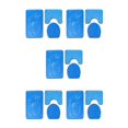 thumbnail image 1 of kurtrusly 3pcs Polyester Absorbent Bath Mat For Bathtub And Shower Easy To Install Durable Anti-slip PJ210611-B006 5Set, 1 of 6