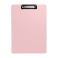 thumbnail image 2 of Birdeem A4 Plastic Clipboards with Low Profile Clip Set of 1 8.78X12.28 Inch Multi Color Plastic Clipboards Bulk,Clipboards Bulk Classroom-Writing Board, Acrylic Clipboard,Standard Letter Size,Pink, 2 of 6