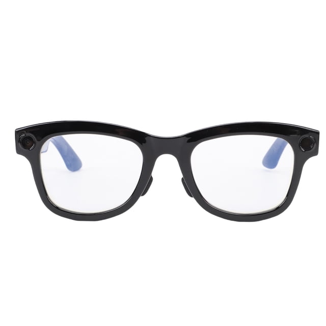 Lunettes Intelligentes, Lunettes Traductrices IA Multifonctions, Caméra 8 Mpx Appels Lunettes Musicales Photographie Reconnaissance d'Objets, Lunettes de Traduction en Temps Réel pour Hommes Femmes