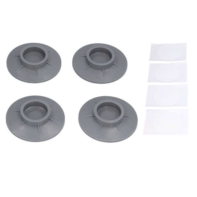 Accessoires de Machine à Laver, 4pcs Ventouse sous Vide Machine à Laver les Pieds Pad Tapis Antidérapant Multifonctionnel